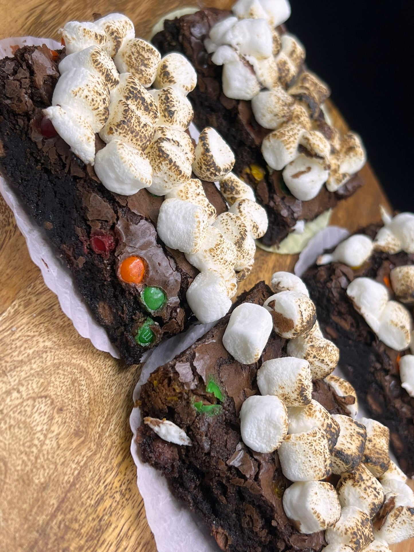 M&M’s Marshmallow Brownie