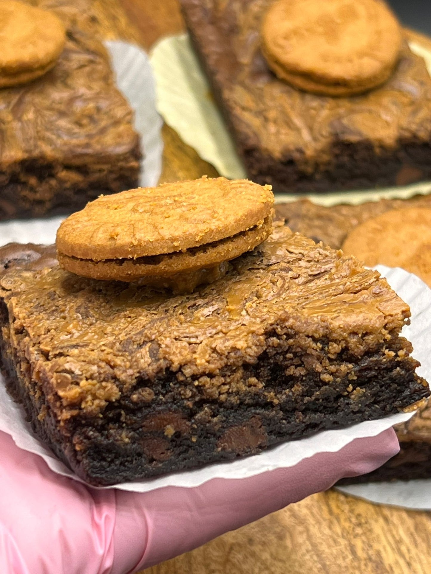 Biscoff Brownie