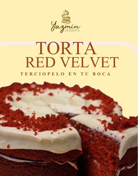 Curso Online - Cake de Red Velvet