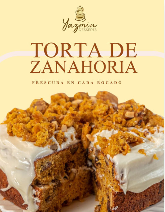 Curso Online - Cake de Zanahoria